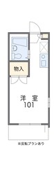 レオパレス新宿Ｂ館の物件間取画像